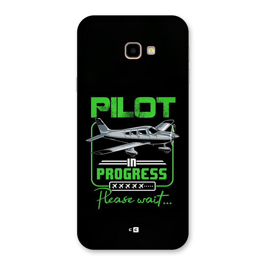Pilot in Progress Back Case for Galaxy J4 Plus