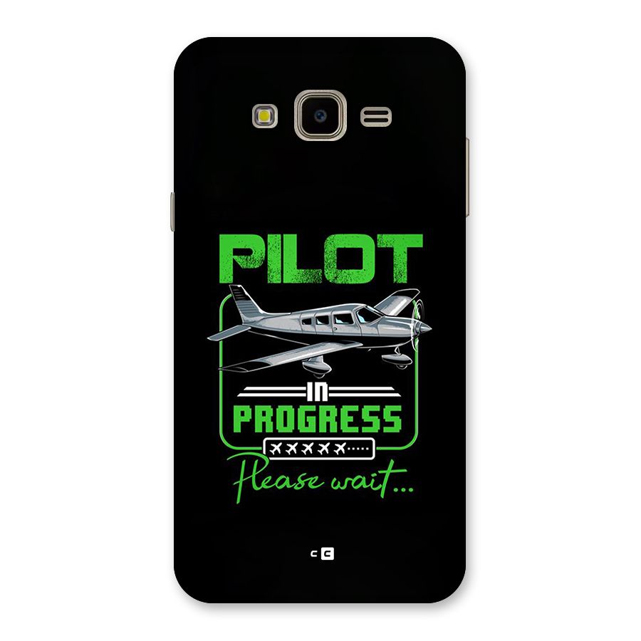 Pilot in Progress Back Case for Galaxy J7 Nxt