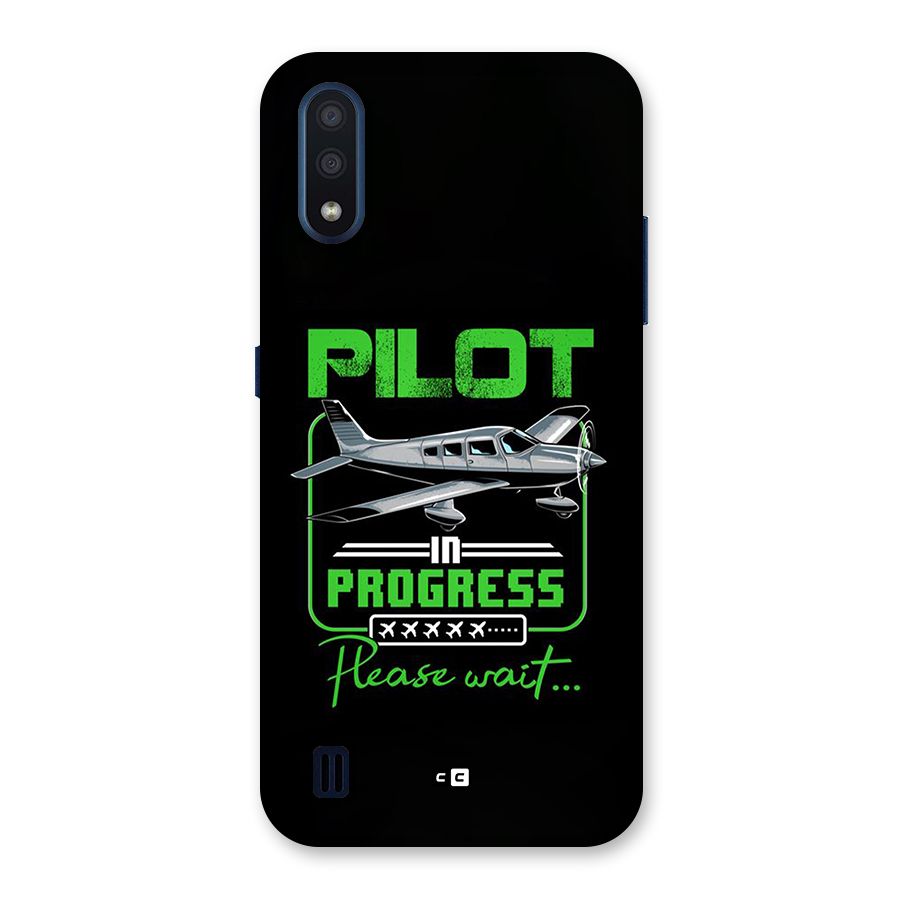 Pilot in Progress Back Case for Galaxy M01