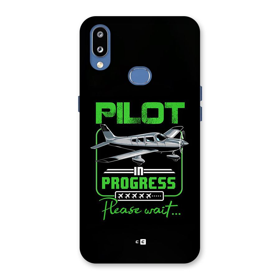 Pilot in Progress Back Case for Galaxy M01s
