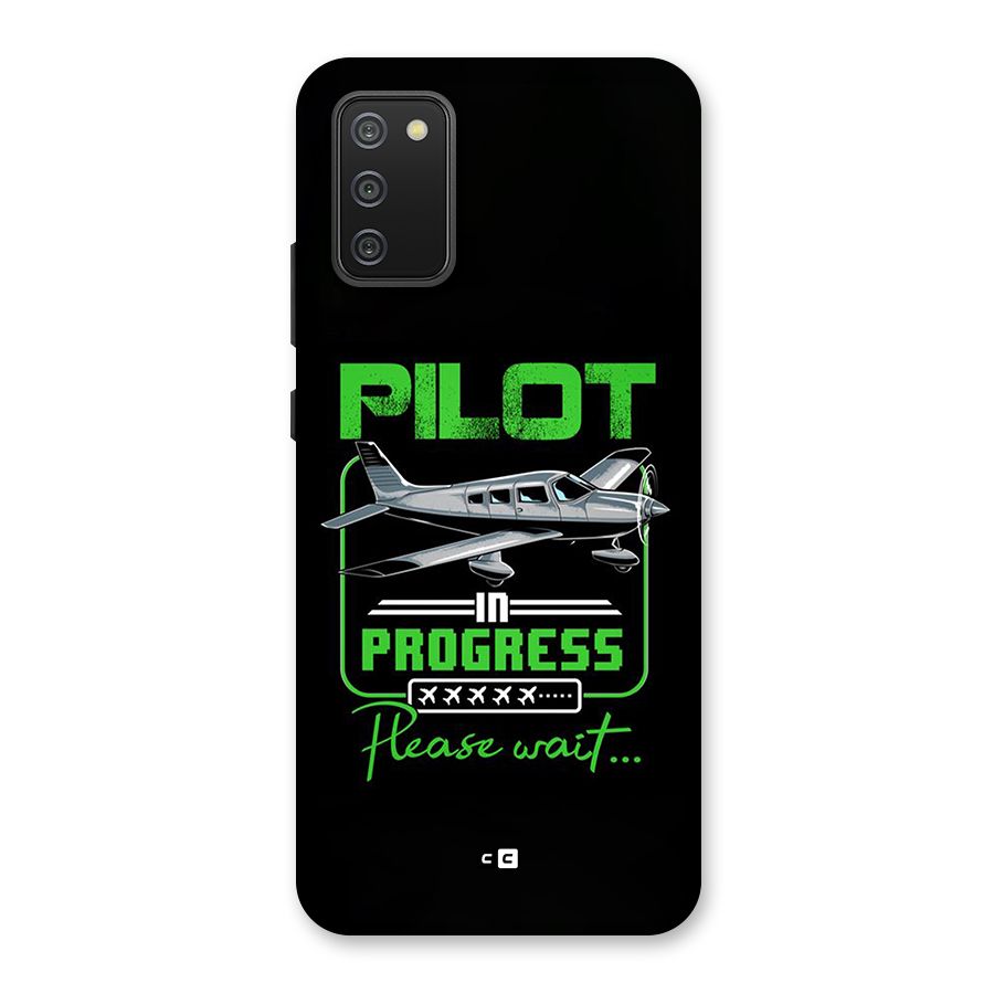 Pilot in Progress Back Case for Galaxy M02s