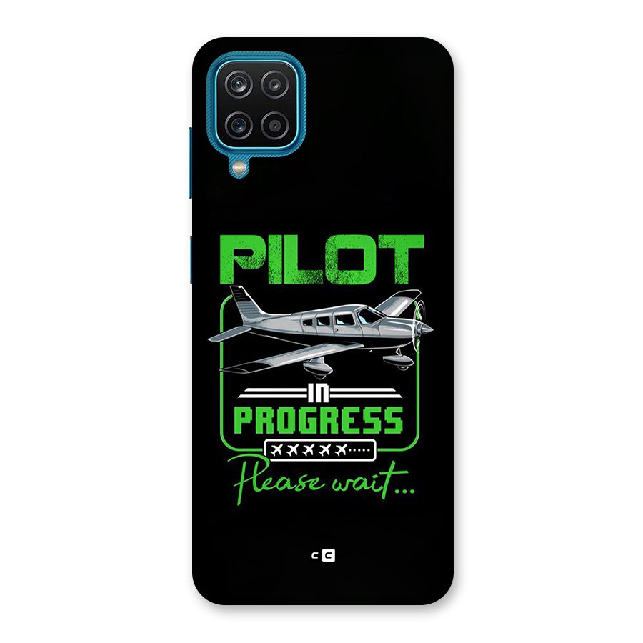 Pilot in Progress Back Case for Galaxy M12