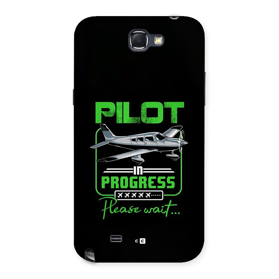 Pilot in Progress Back Case for Galaxy Note 2