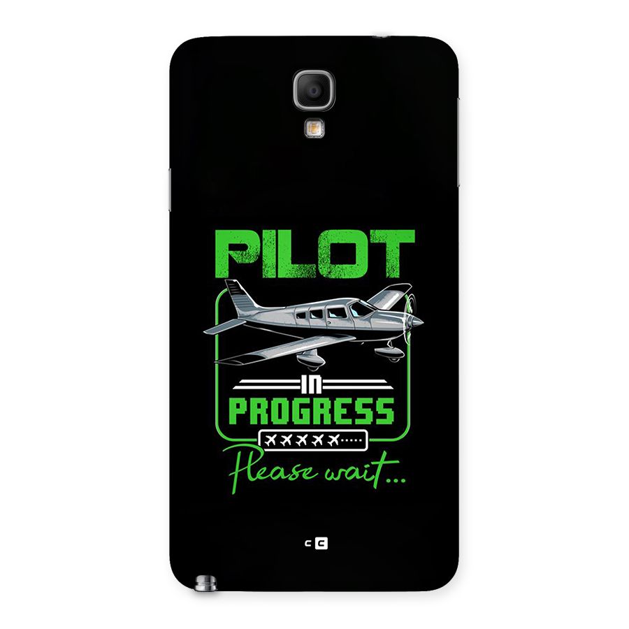Pilot in Progress Back Case for Galaxy Note 3 Neo