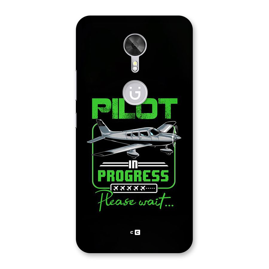 Pilot in Progress Back Case for Gionee A1