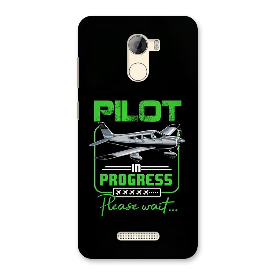 Pilot in Progress Back Case for Gionee A1 LIte