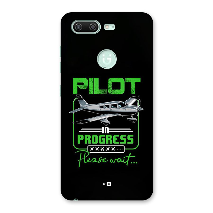 Pilot in Progress Back Case for Gionee S10