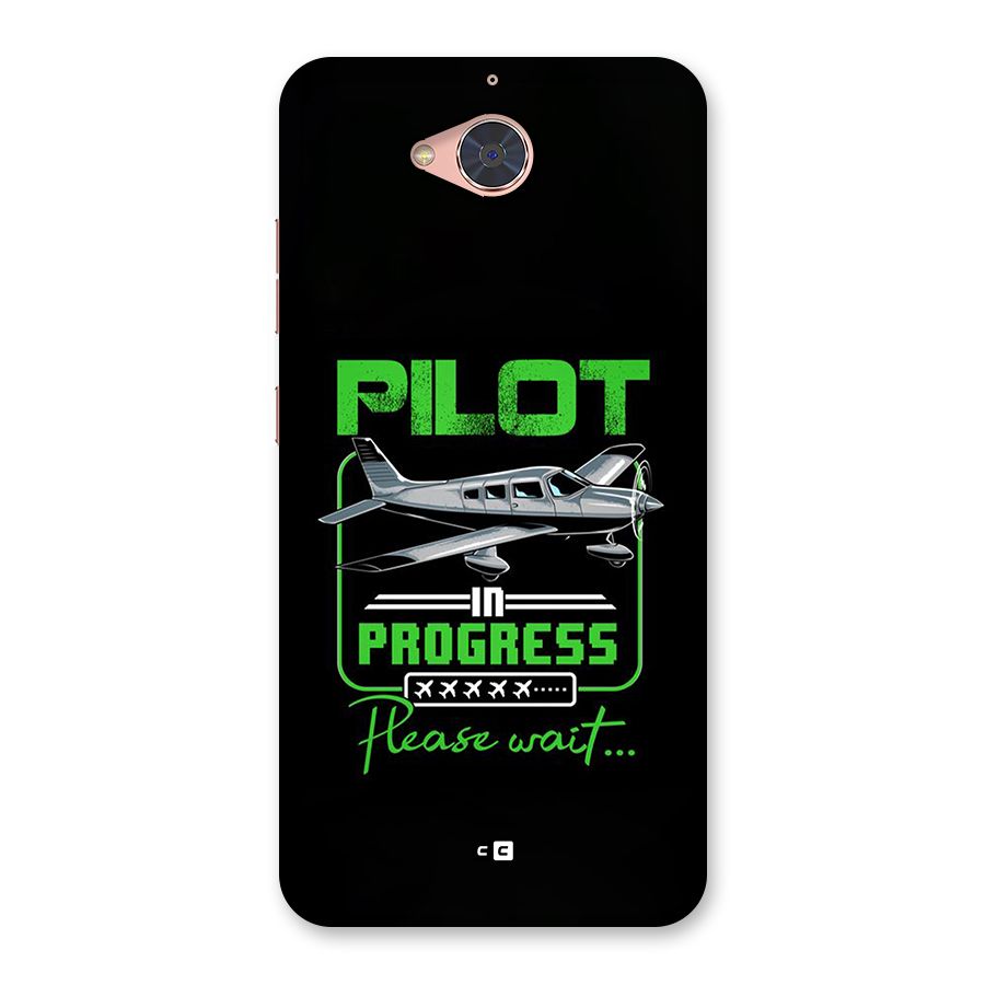 Pilot in Progress Back Case for Gionee S6 Pro