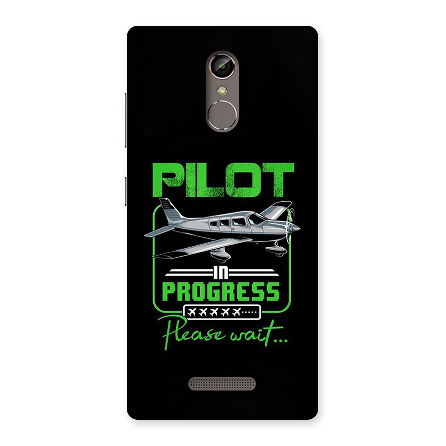 Pilot in Progress Back Case for Gionee S6s