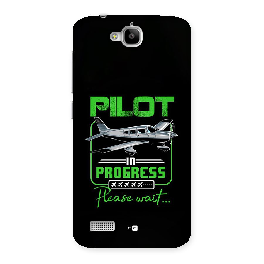Pilot in Progress Back Case for Honor Holly