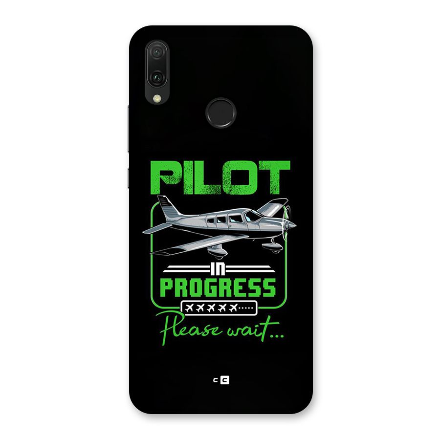 Pilot in Progress Back Case for Huawei Y9 (2019)