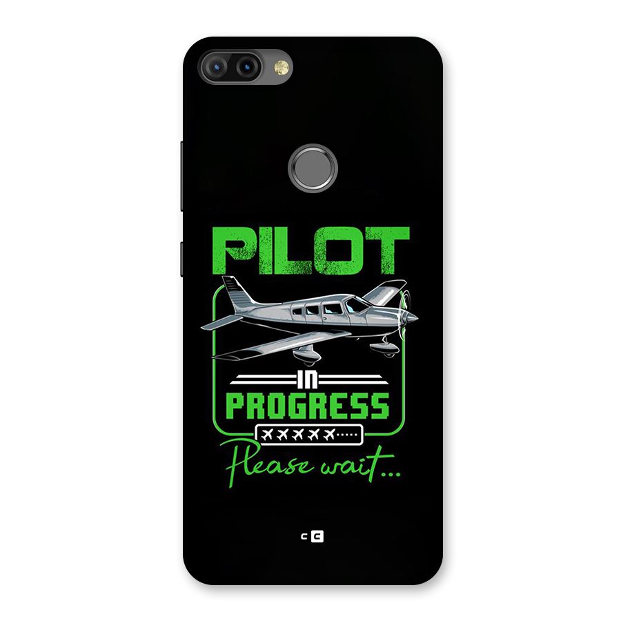 Pilot in Progress Back Case for Infinix Hot 6 Pro