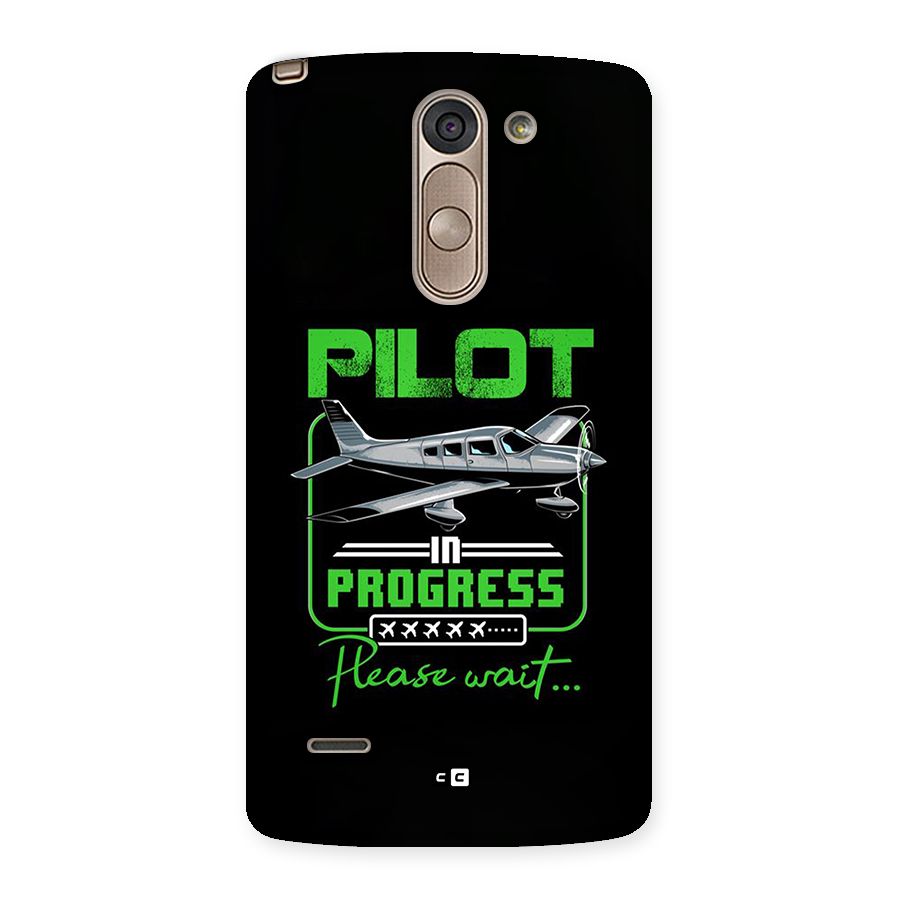 Pilot in Progress Back Case for LG G3 Stylus