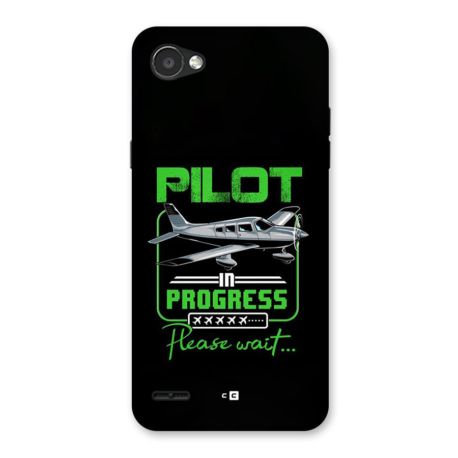 Pilot in Progress Back Case for LG Q6