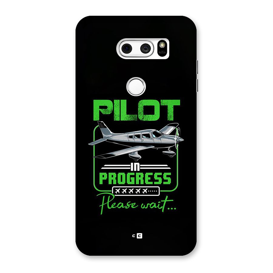 Pilot in Progress Back Case for LG V30