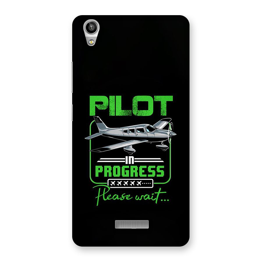 Pilot in Progress Back Case for Lava Pixel V1