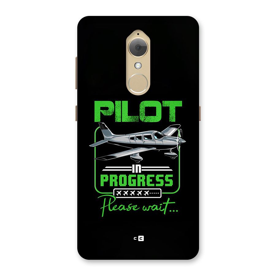 Pilot in Progress Back Case for Lenovo K8