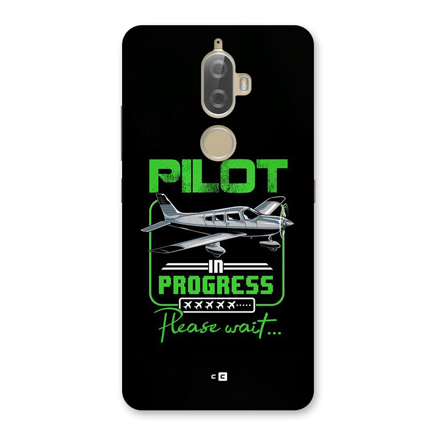 Pilot in Progress Back Case for Lenovo K8 Plus