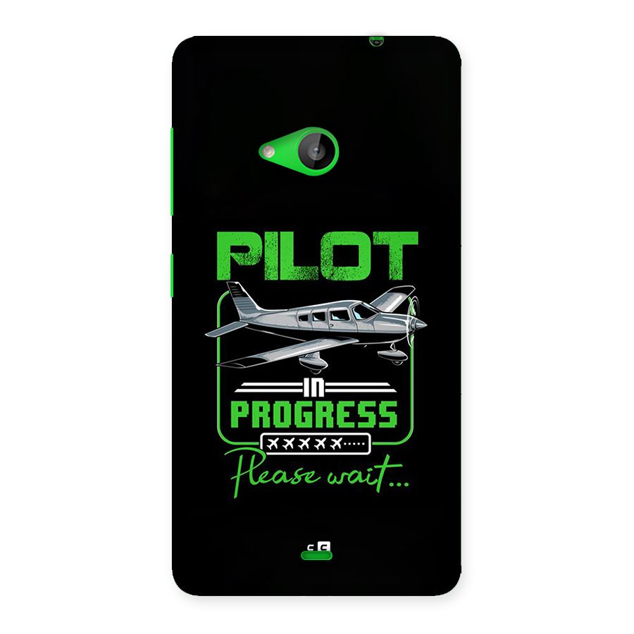 Pilot in Progress Back Case for Lumia 535
