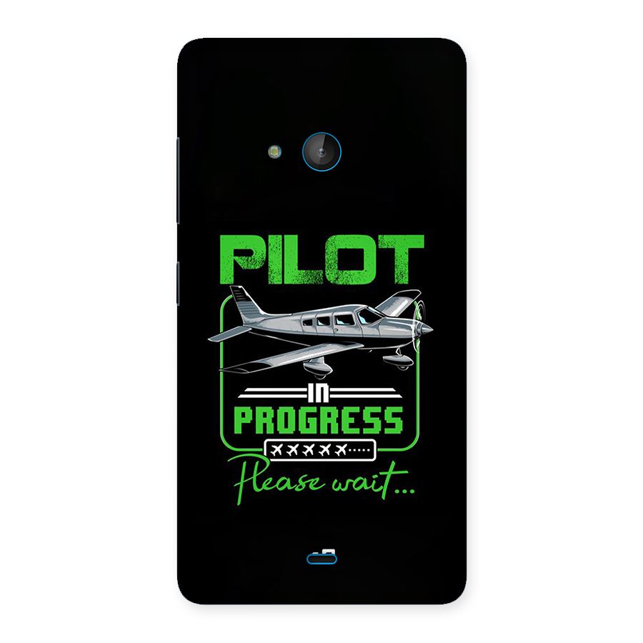Pilot in Progress Back Case for Lumia 540