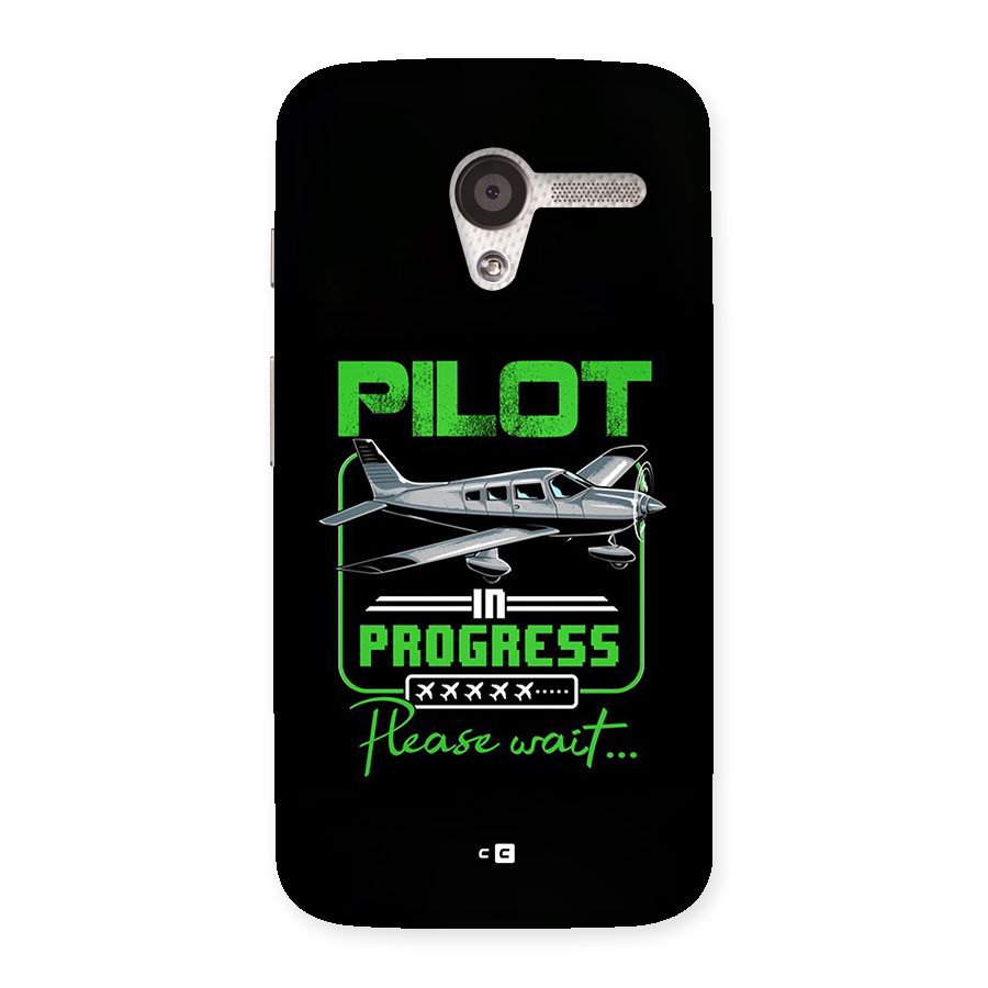 Pilot in Progress Back Case for Moto X