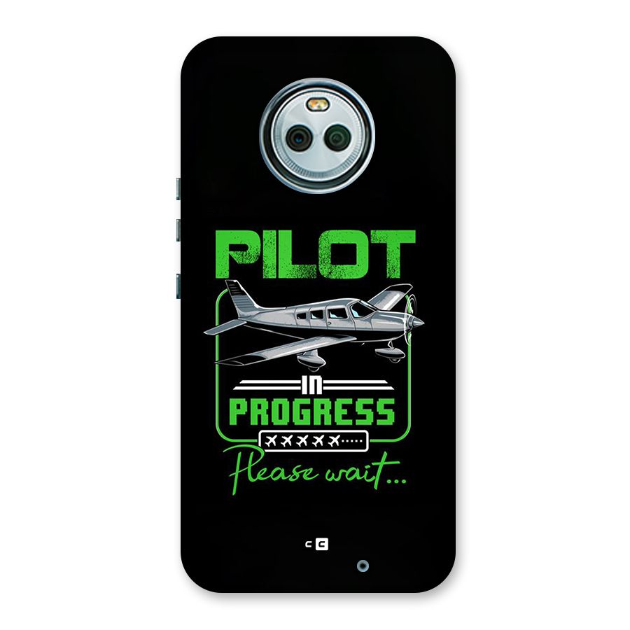 Pilot in Progress Back Case for Moto X4