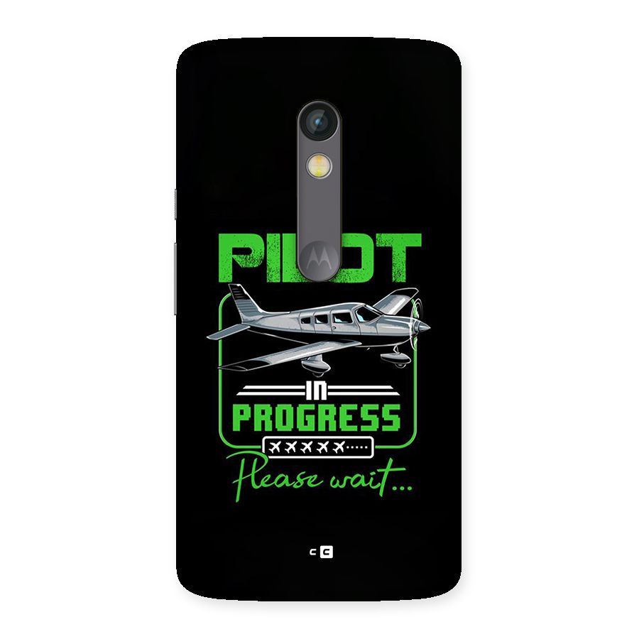 Pilot in Progress Back Case for Moto X Play