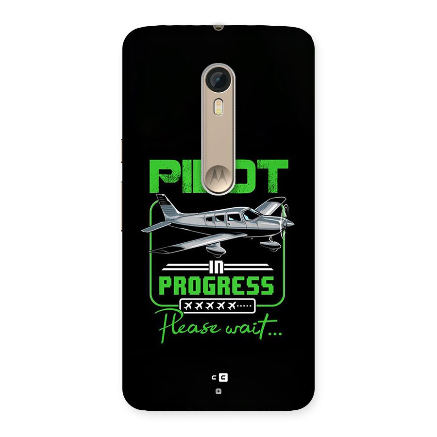 Pilot in Progress Back Case for Moto X Style