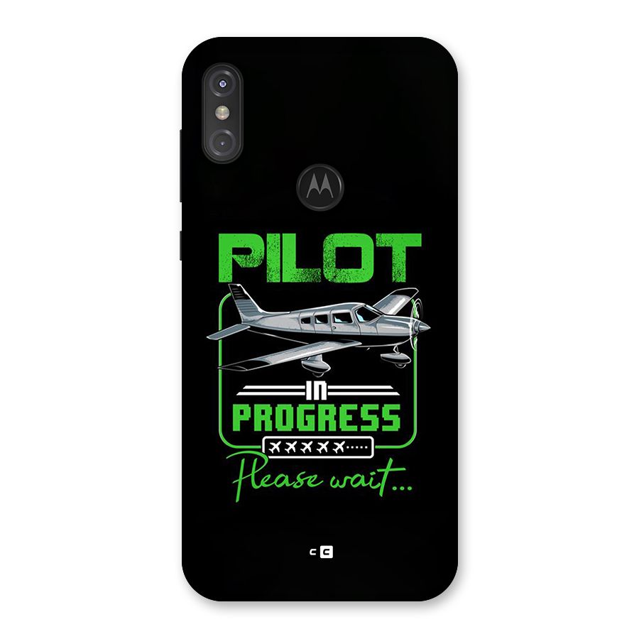 Pilot in Progress Back Case for Motorola One Power