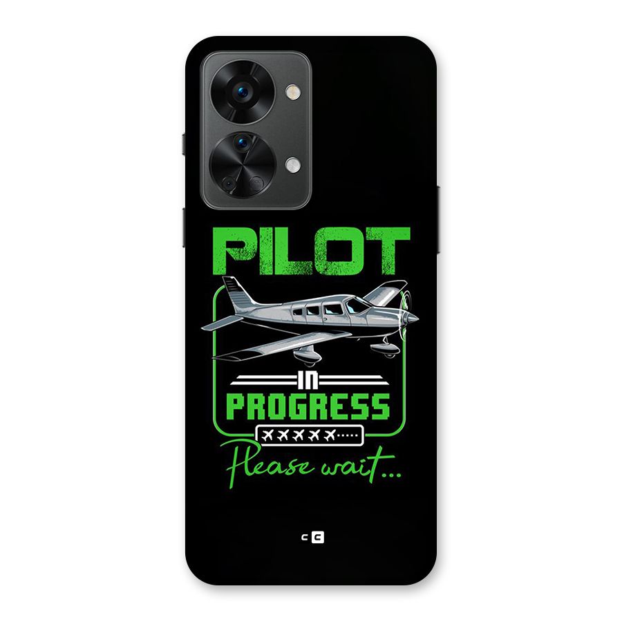 Pilot in Progress Back Case for OnePlus Nord 2T