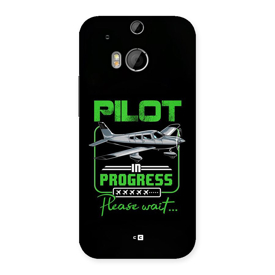 Pilot in Progress Back Case for One M8