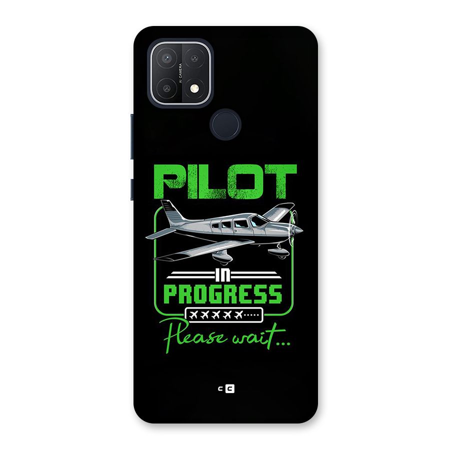 Pilot in Progress Back Case for Oppo A15