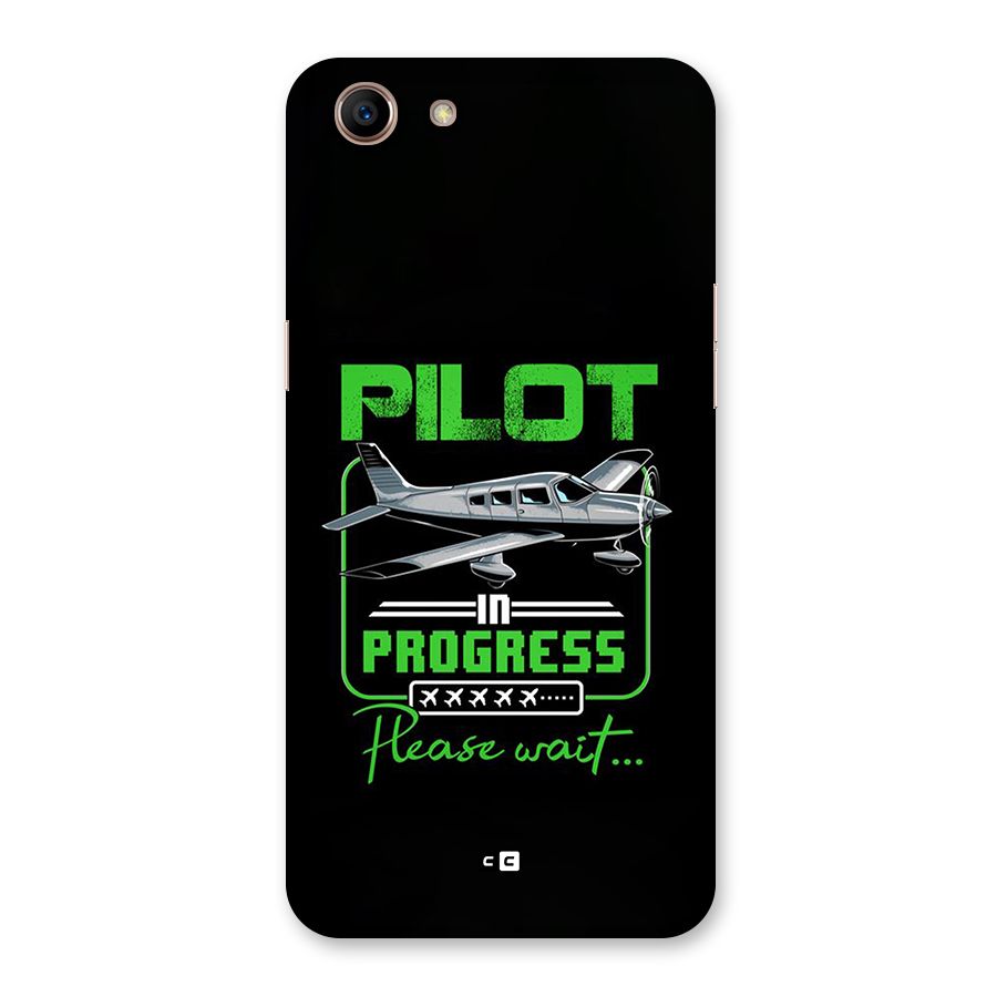 Pilot in Progress Back Case for Oppo A83 (2018)