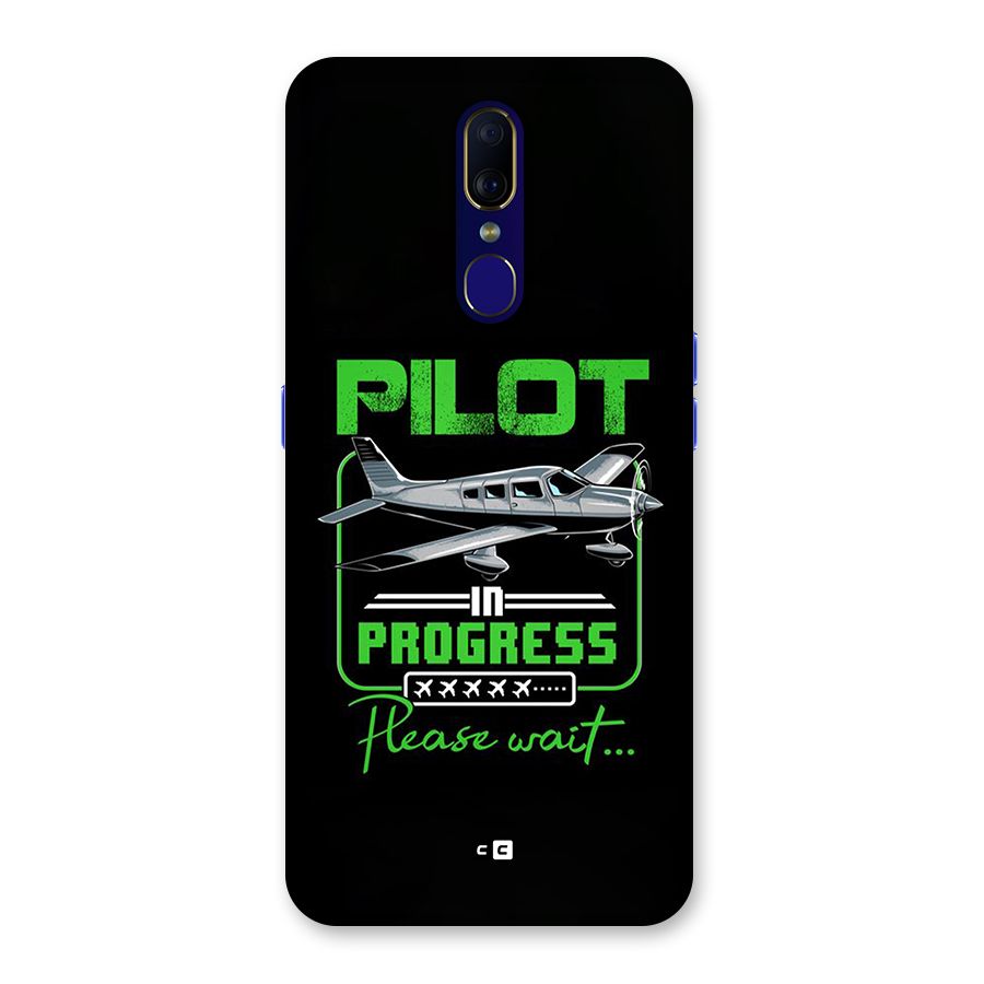 Pilot in Progress Back Case for Oppo A9