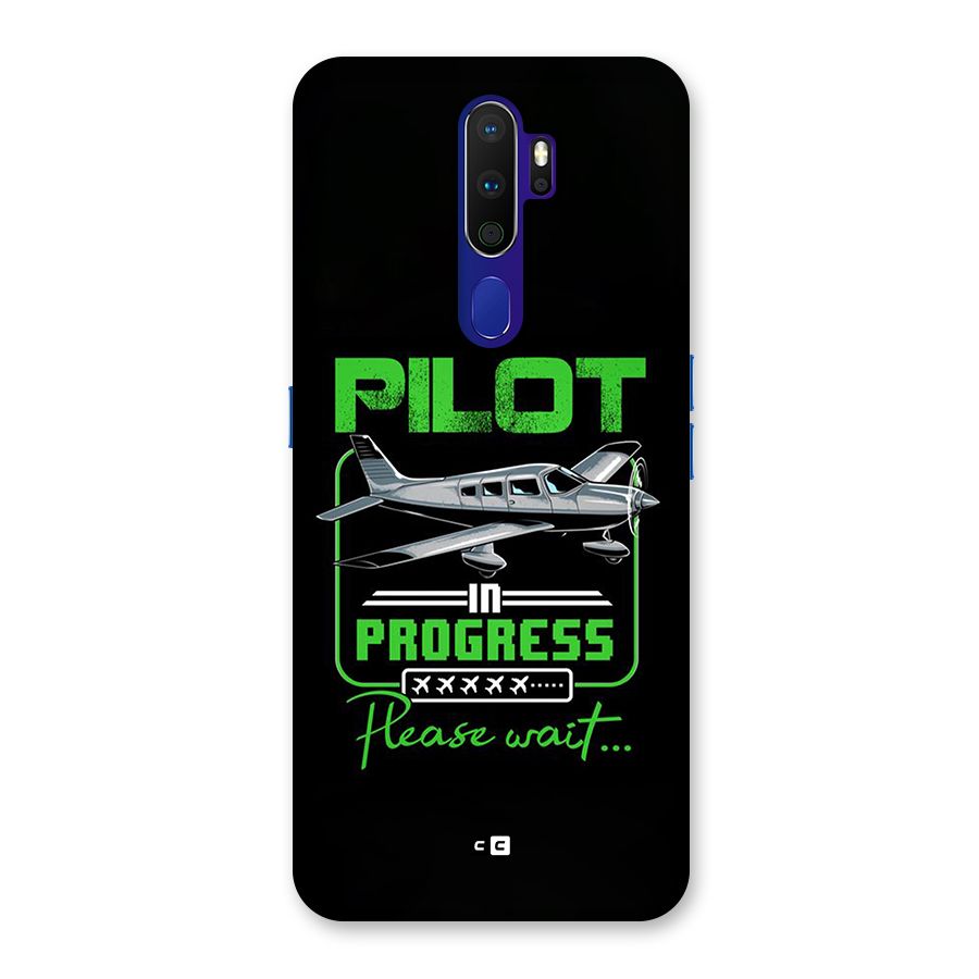 Pilot in Progress Back Case for Oppo A9 (2020)