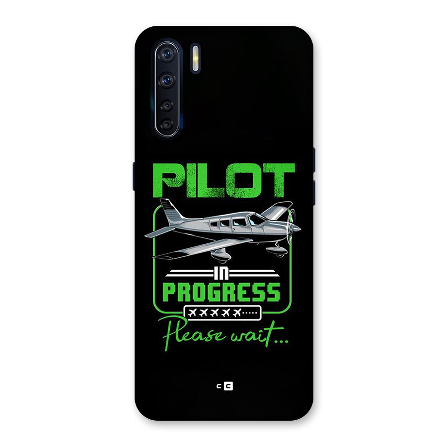 Pilot in Progress Back Case for Oppo F15