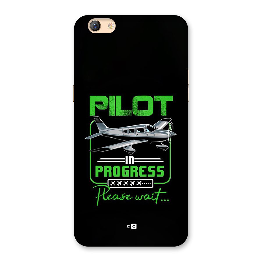 Pilot in Progress Back Case for Oppo F3 Plus