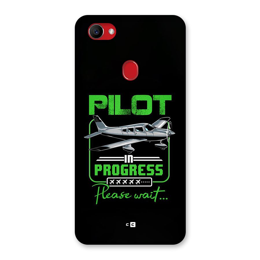 Pilot in Progress Back Case for Oppo F7