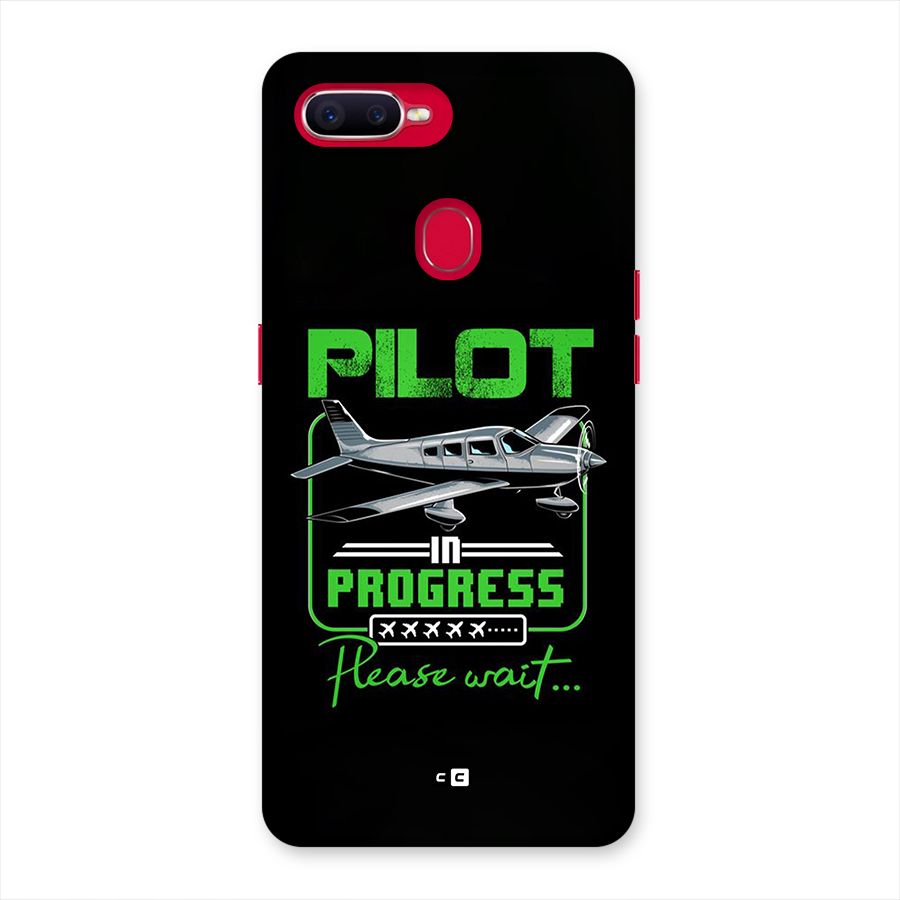 Pilot in Progress Back Case for Oppo F9 Pro