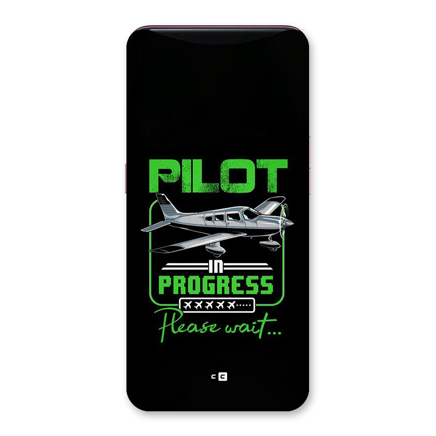 Pilot in Progress Back Case for Oppo Find X