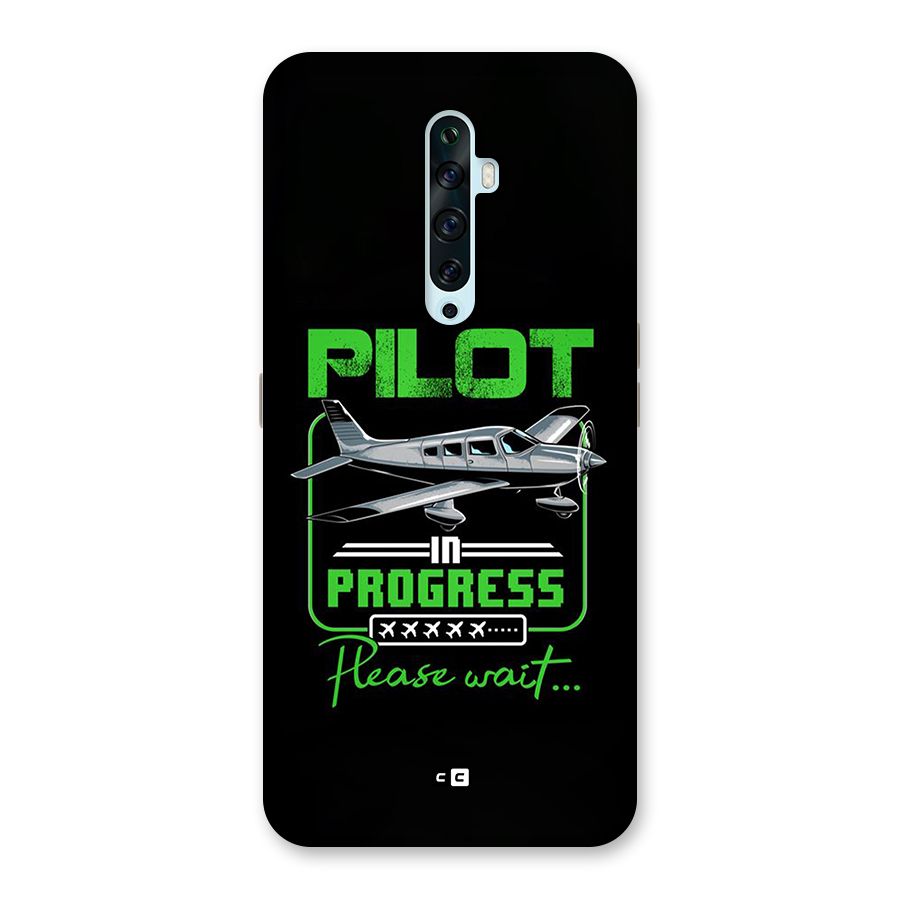Pilot in Progress Back Case for Oppo Reno2 F