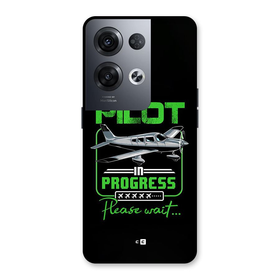 Pilot in Progress Back Case for Oppo Reno8 Pro 5G