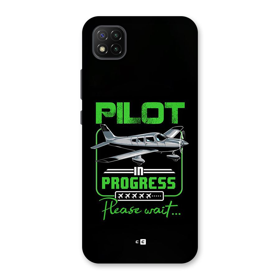 Pilot in Progress Back Case for Poco C3