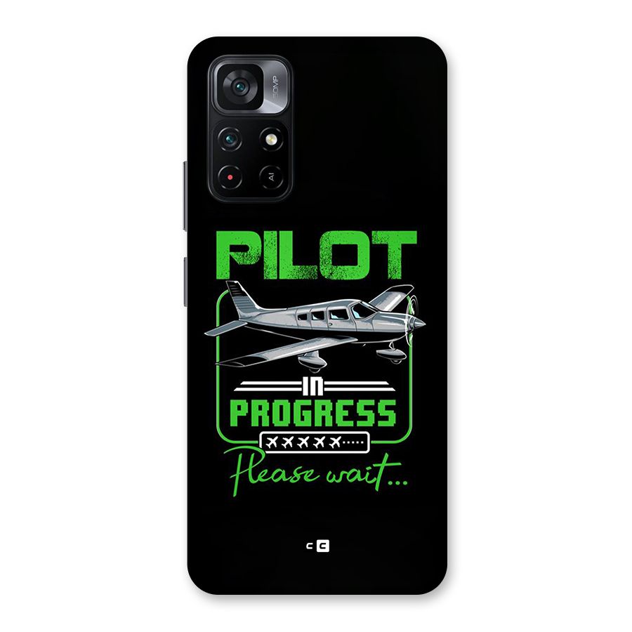 Pilot in Progress Back Case for Poco M4 Pro 5G