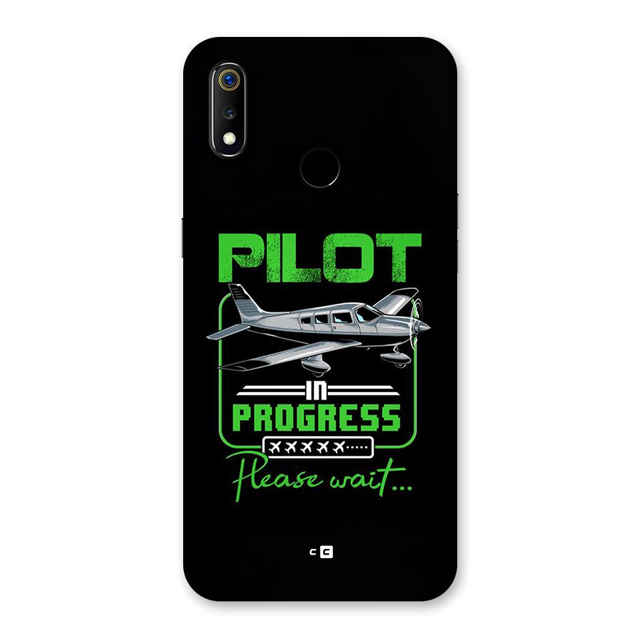 Pilot in Progress Back Case for Realme 3