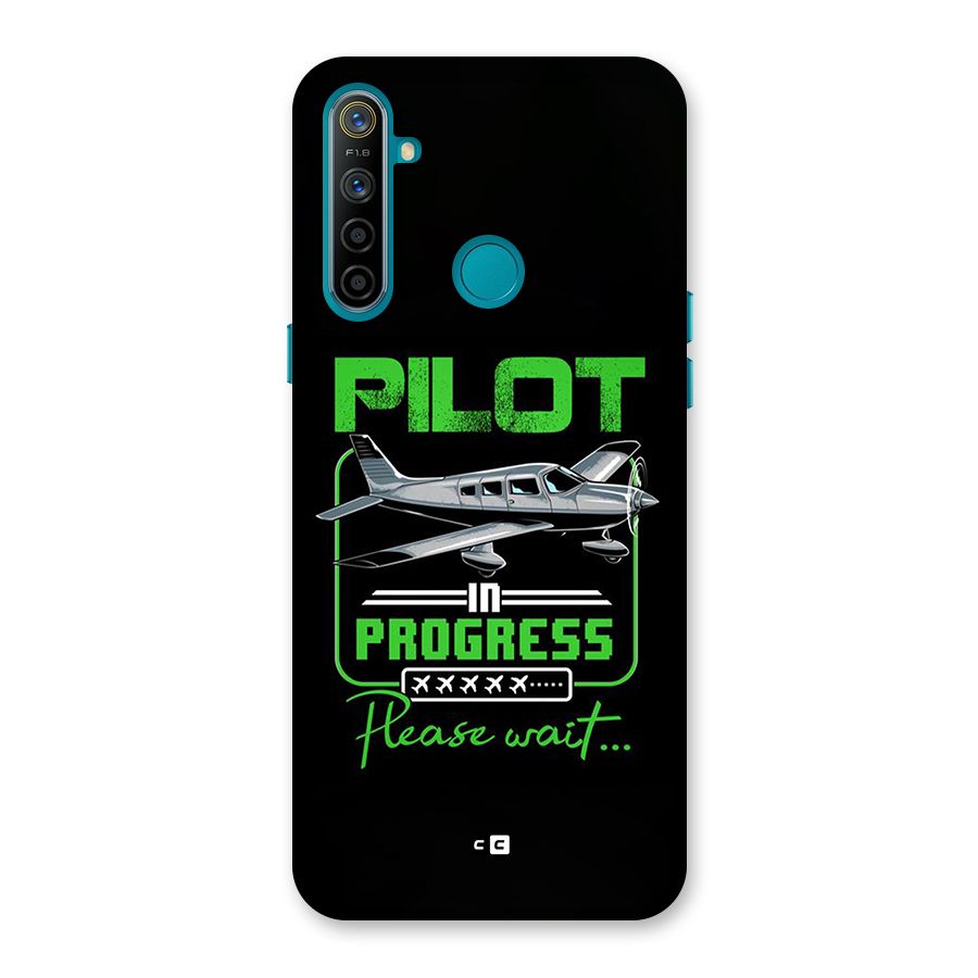 Pilot in Progress Back Case for Realme 5i