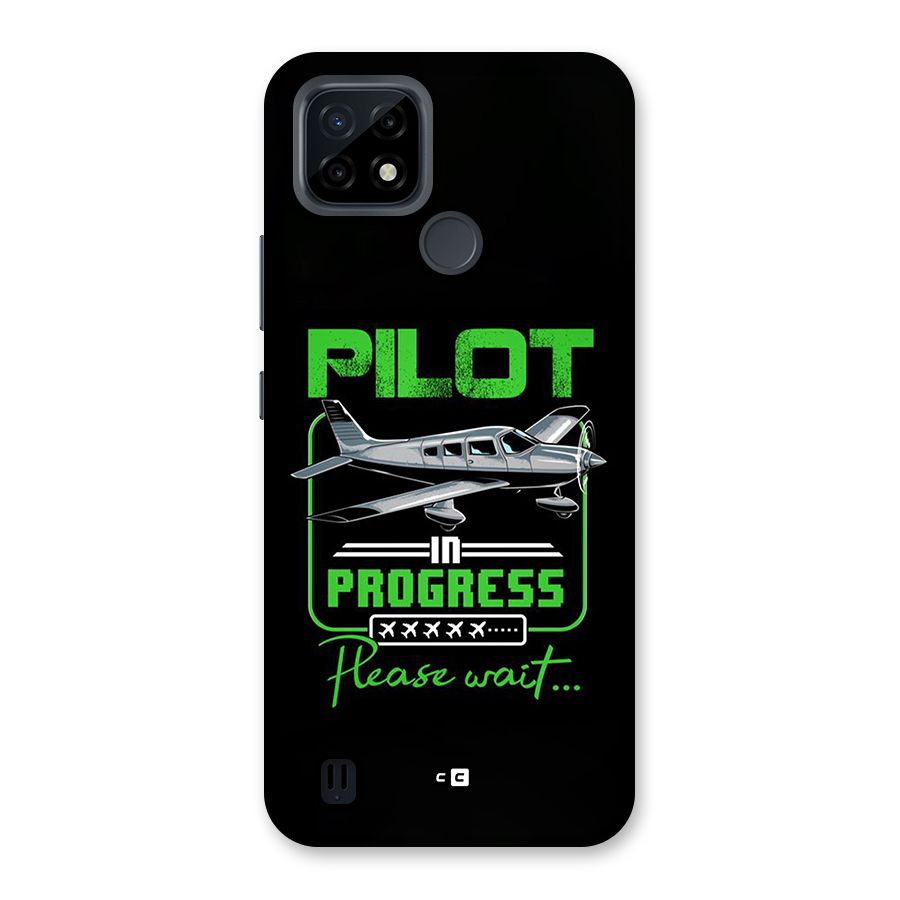 Pilot in Progress Back Case for Realme C21