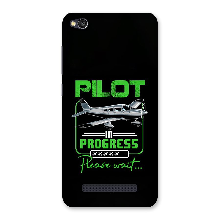 Pilot in Progress Back Case for Redmi 4A