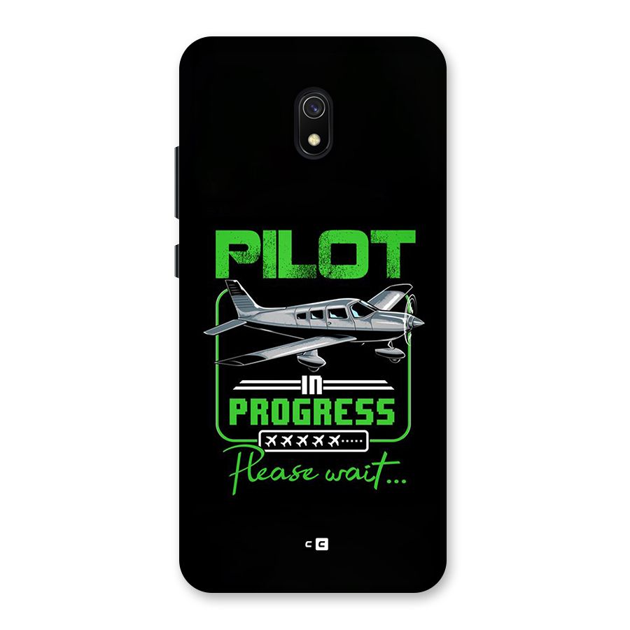 Pilot in Progress Back Case for Redmi 8A
