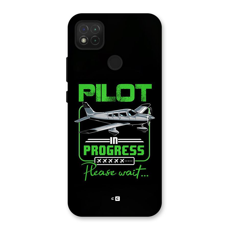 Pilot in Progress Back Case for Redmi 9 Activ